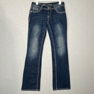 Wired Heart, boot cut Jeans.